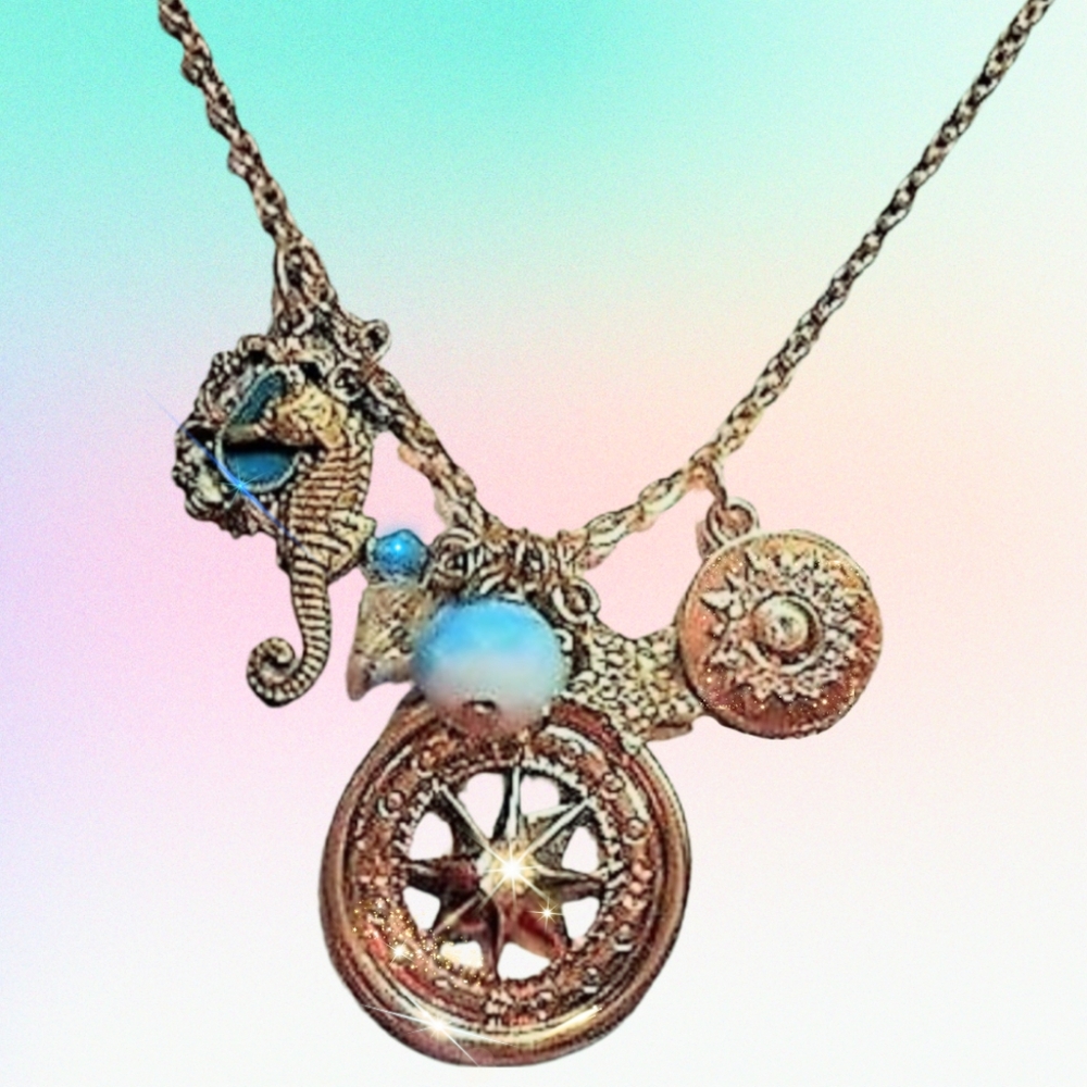 Explore Travel Theme Necklace 'The World Is Yours To Explore'